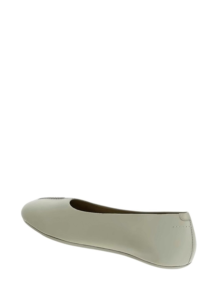 Mm6 By Maison Margiela Smooth Napa Leather Flat Shoes