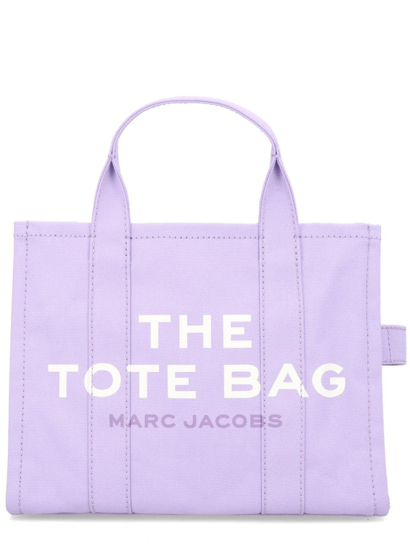 Marc Jacobs Purple The Tote Medium Cotton Bag