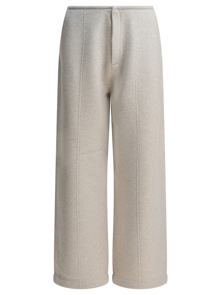 Umarmung Wide-Leg Trousers In Wool-Cashmere Blend