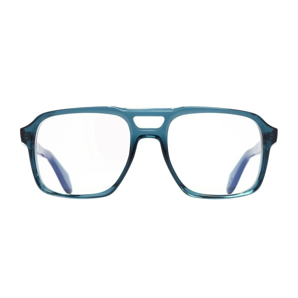 Cutler And Gross 1394 Translucent Teal Pilot Sunglasses
