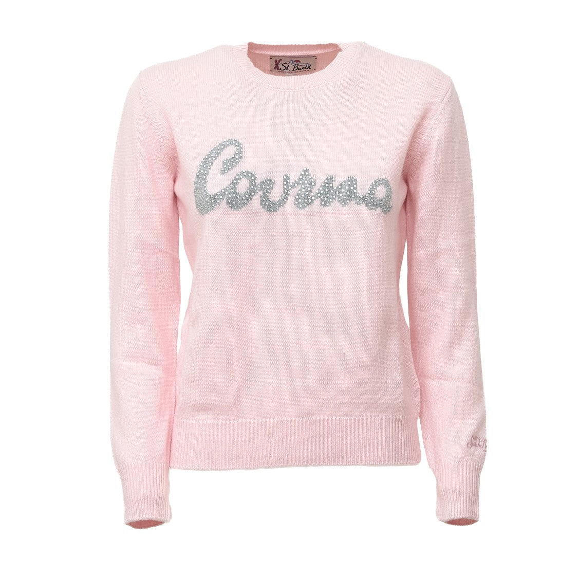 Mc2 Saint Barth New Queen Courma Rhinestone Sweater