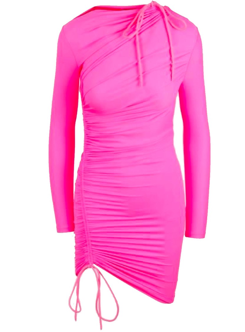 Balenciaga Pink Mini Dress