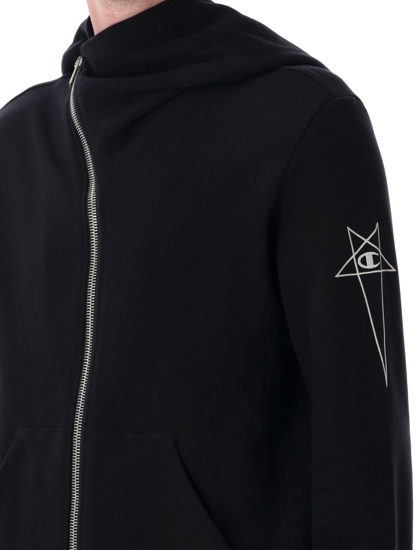 Rick Owens X Champions Mountain Hoodie