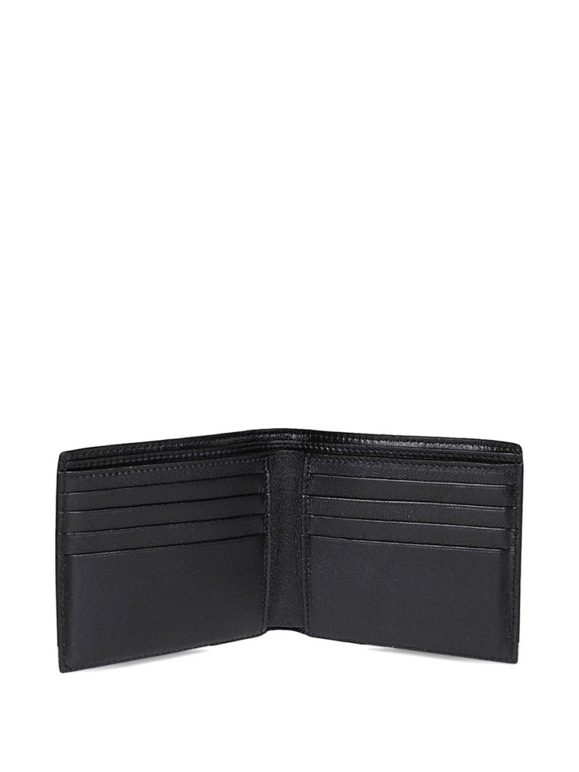 Balenciaga Cash Square Folded Wallet In Grained Calfskin