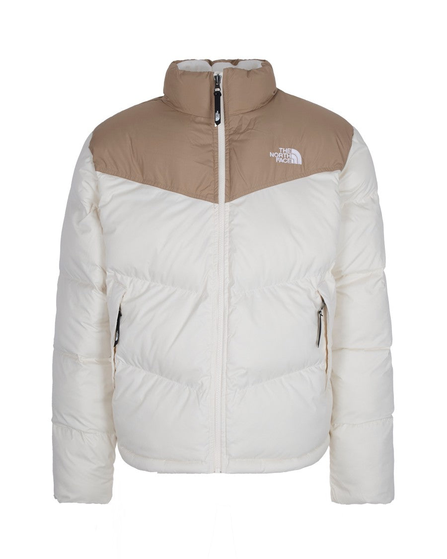 The North Face Two-Tone Padded Casual Jacket With Adjustable Hem