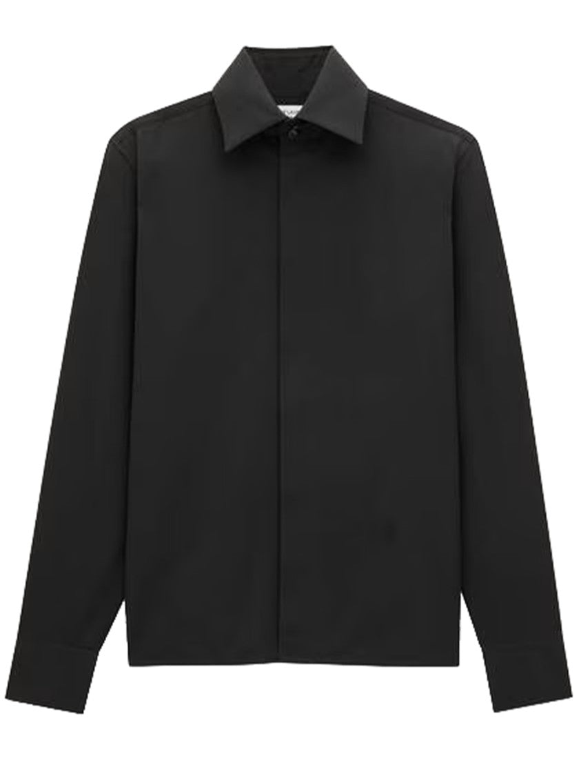 Saint Laurent Pointed Collar Formal Shirt