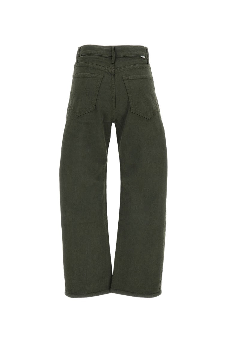 Mother Green Half Pipe Stretch Jeans