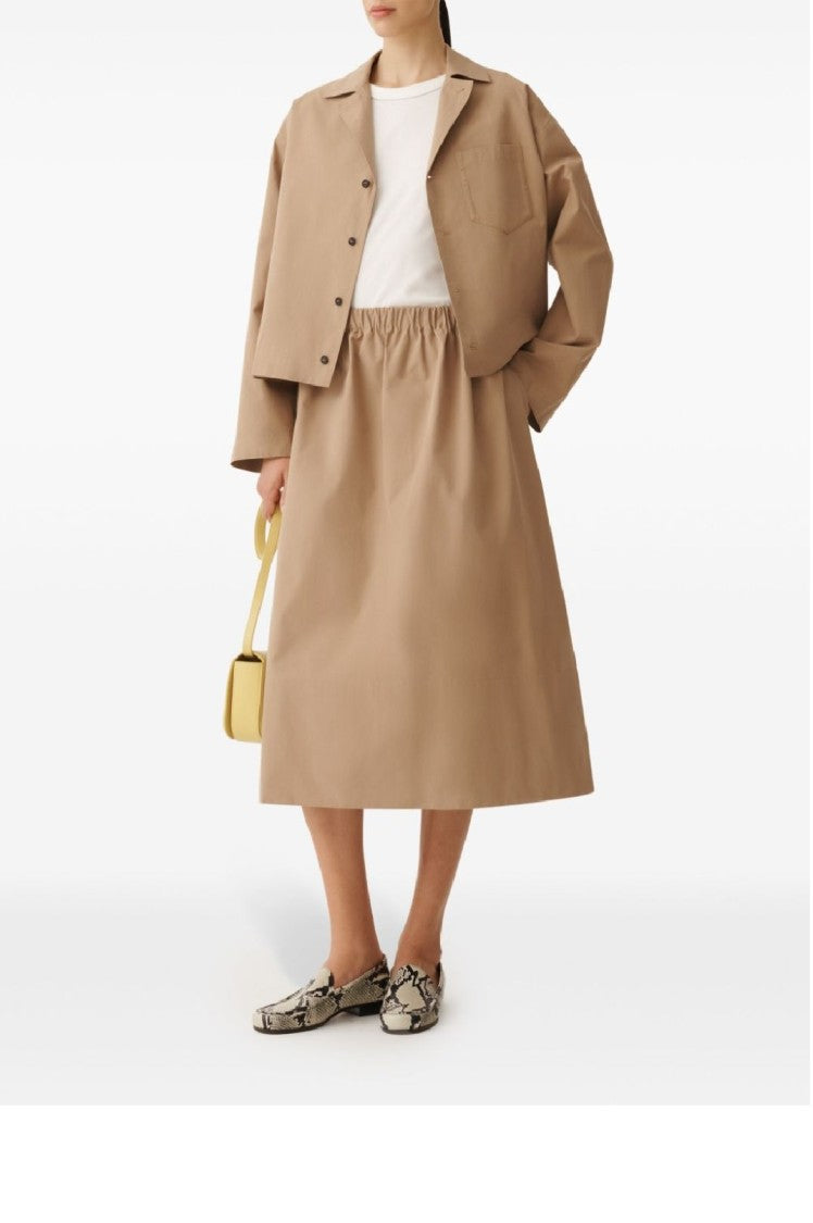 Fabiana Filippi Relaxed-Fit White Jersey Top