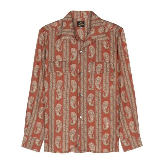 Needles Relaxed Fit Long-Sleeve Shirt With Paisley Motifs