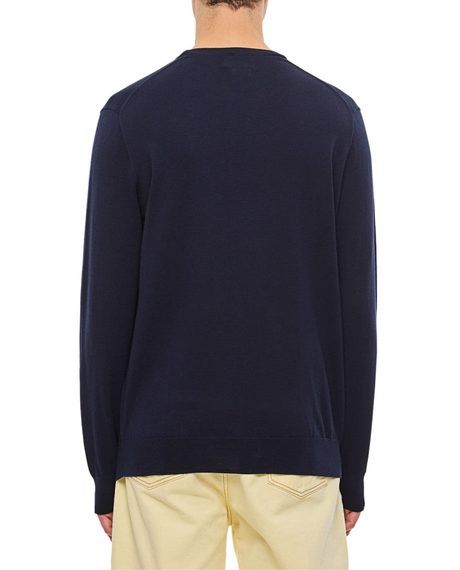 Polo Ralph Lauren Crewneck Sweater With Subtle Chest Logo Detail