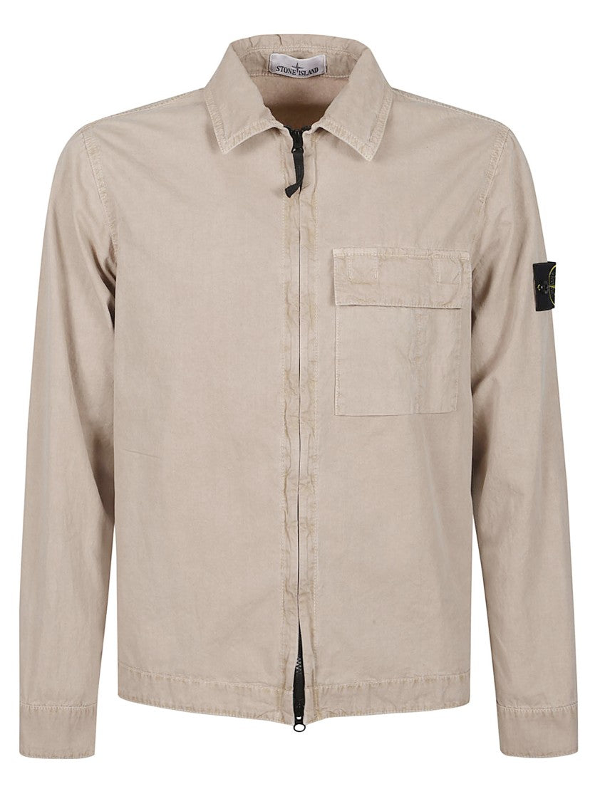 Stone Island Overshirt Cotton Jacket