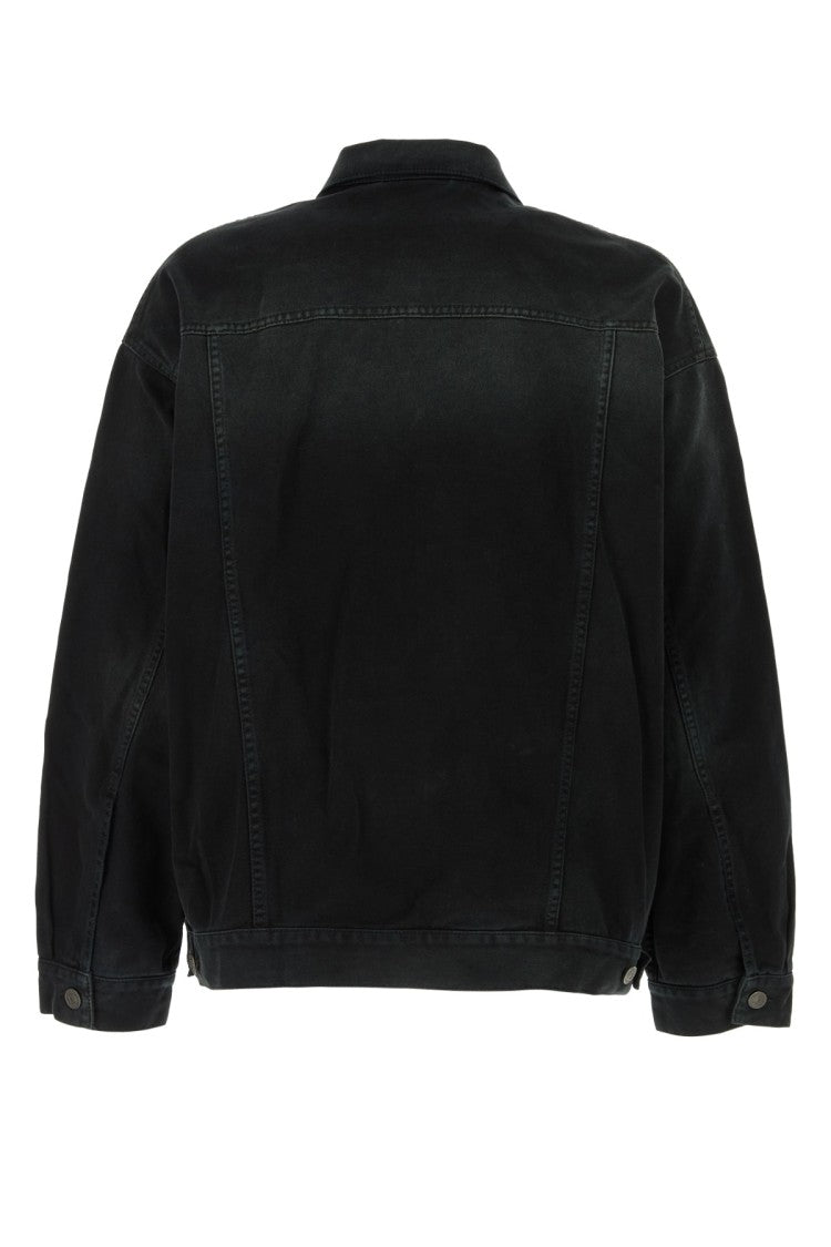Balenciaga Classic Denim Jacket With Relaxed Fit