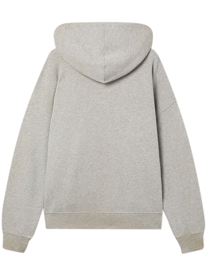 Golden Goose Hooded Sweatshirt With Distressed Graphic Design