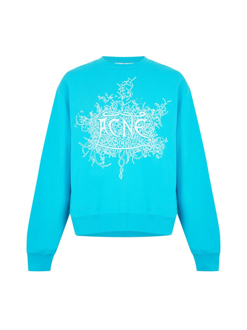 Acne Studios Franzisko Devil Glow Logo Sweatshirt
