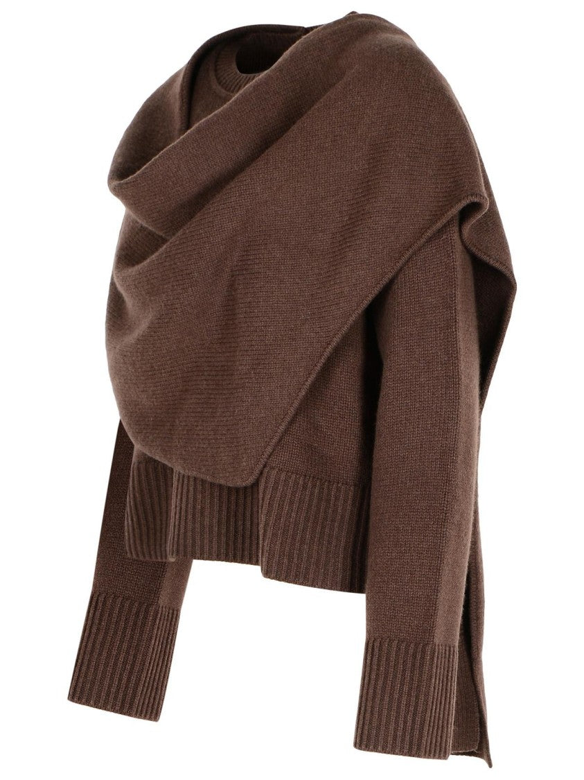 Simkhai Elson' Brown Wool And Cashmere Sweater