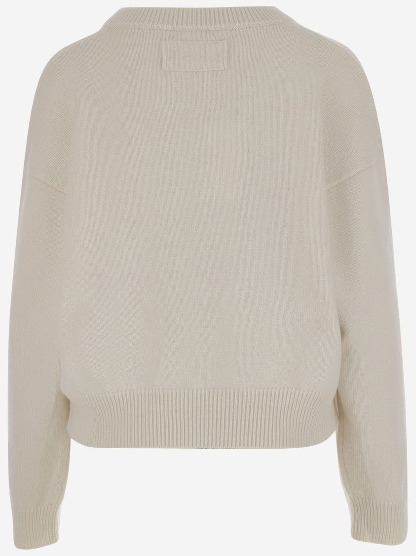 Armarium Stretch V-Neck Cashmere Sweater