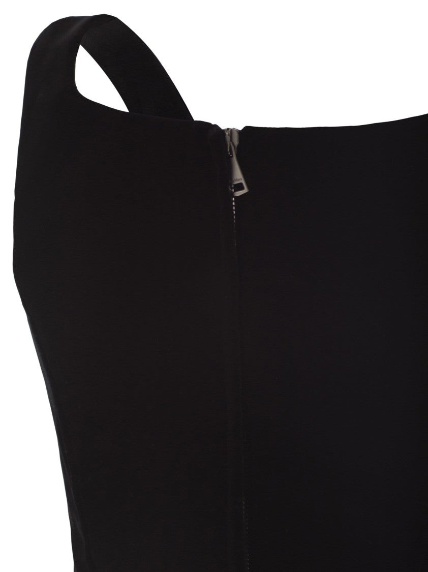 Max Mara Baden1234 - Velvet Bustier Top