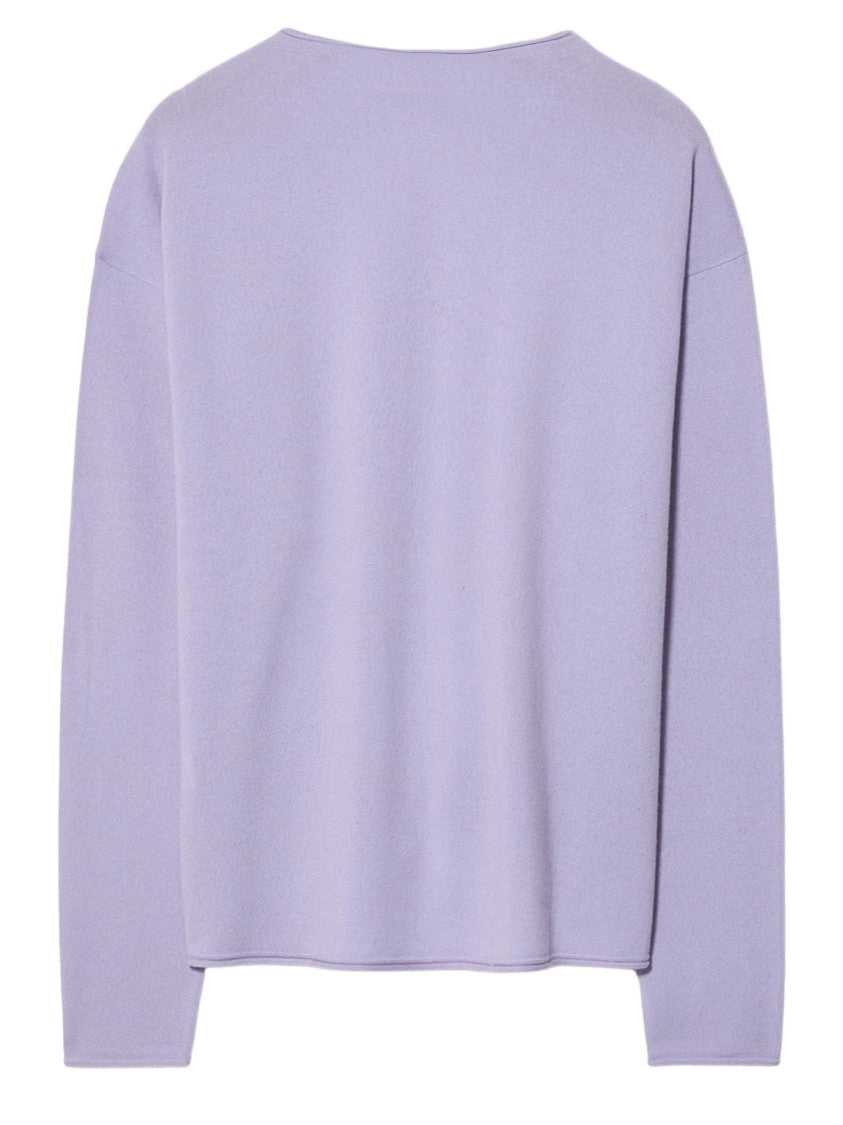 Guest In Residence Lilac Cashmere Sweater