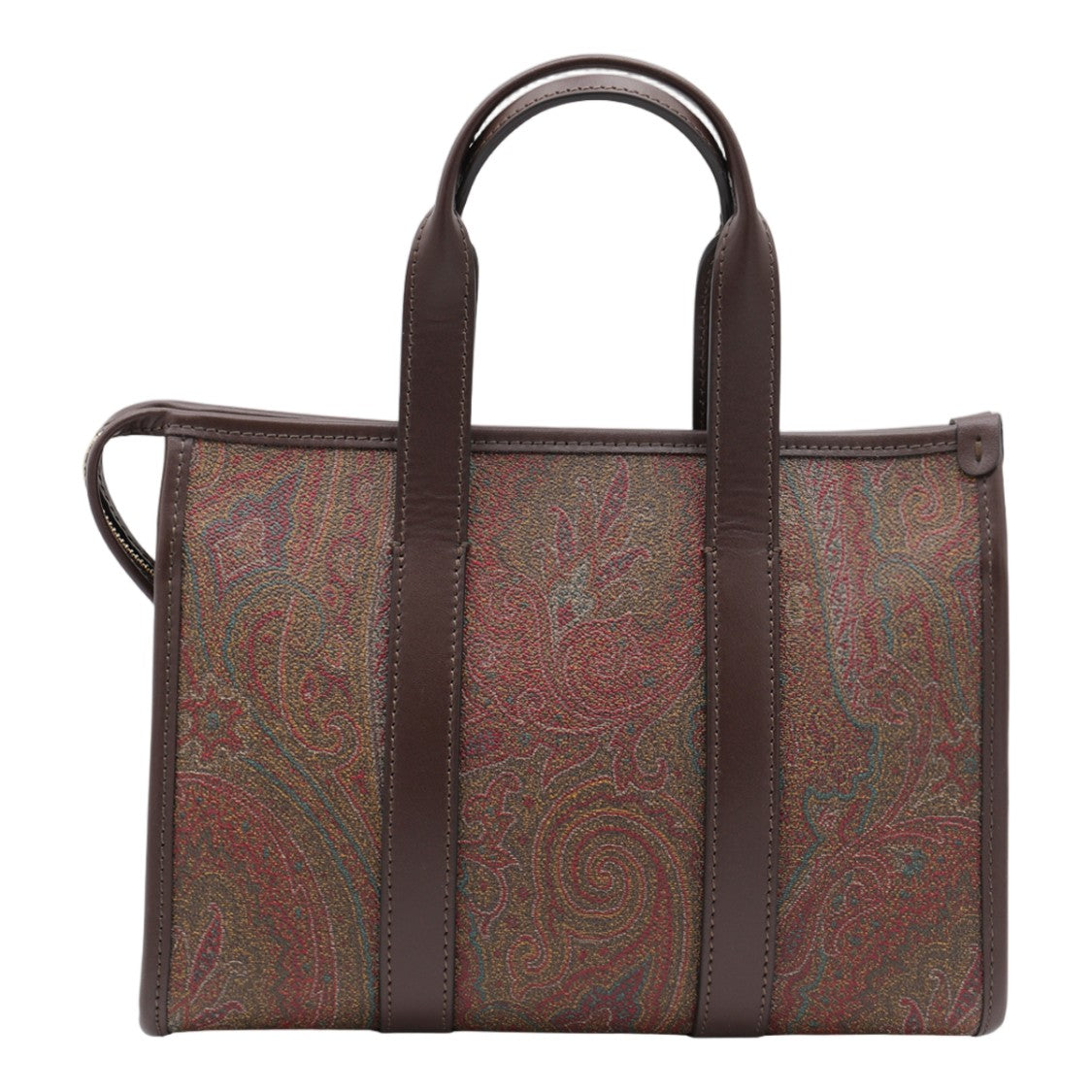 Etro Rectangular Handbag With Classic Paisley Pattern