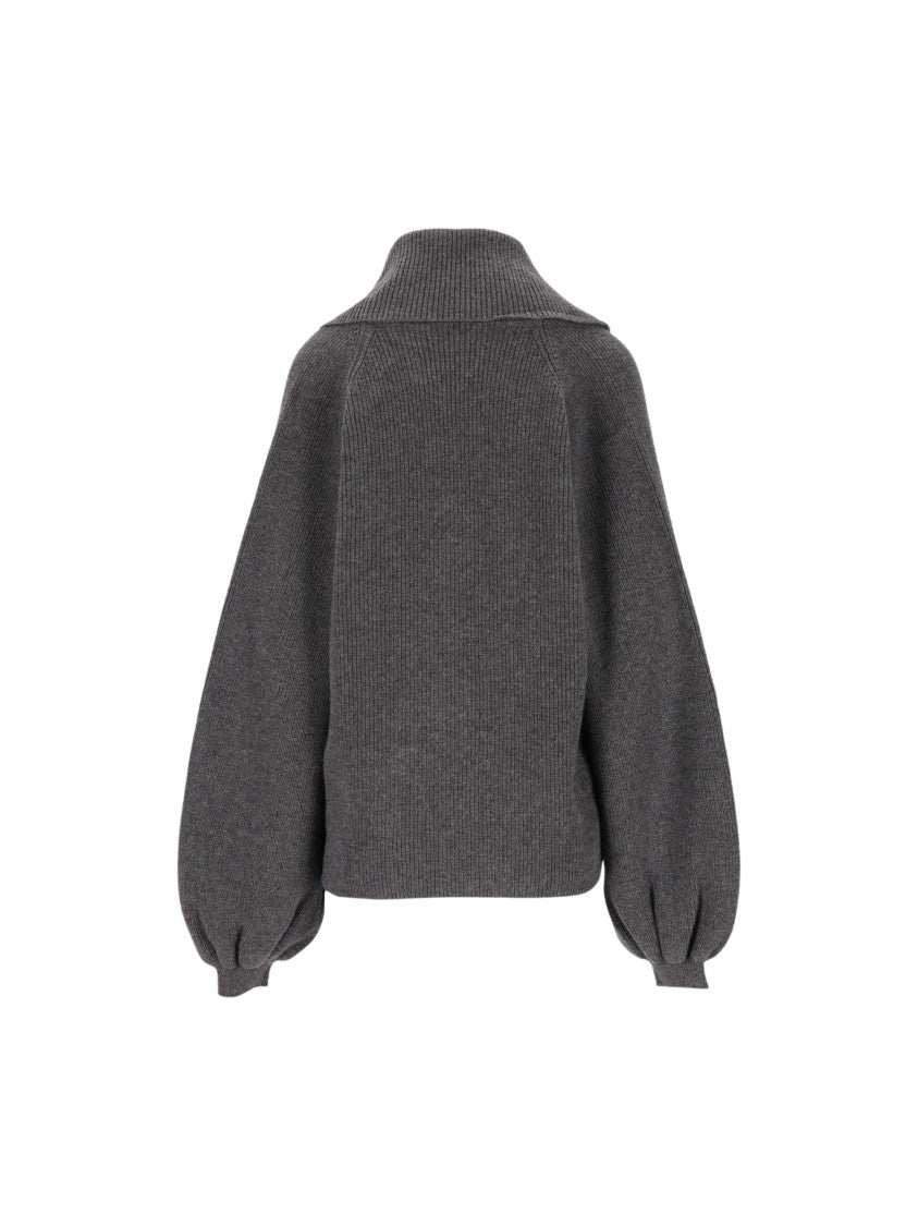 Dolce & Gabbana Cropped Shawl Collar Merino Wool Cardigan