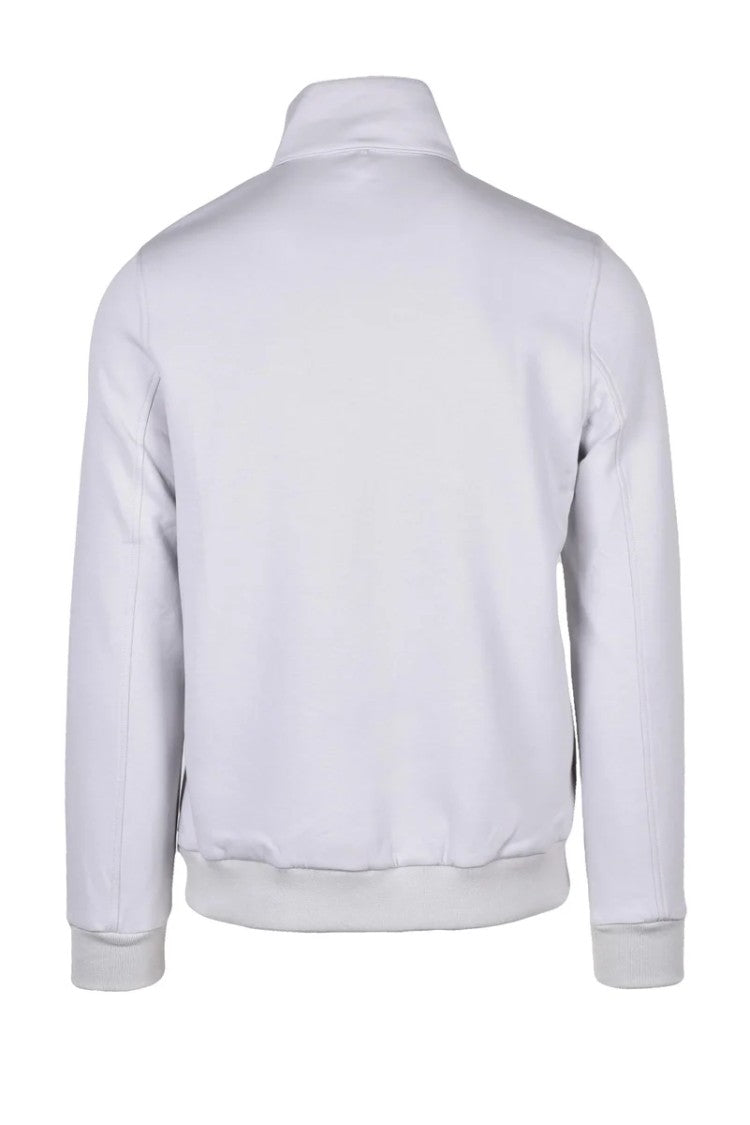 Sunstripes Light Grey Cotton Polyester Elastane Sweatshirt