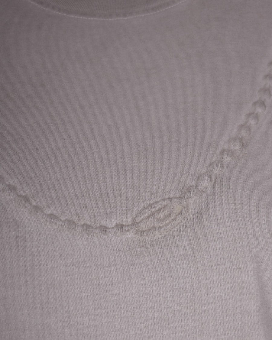 Diesel T-Embej T-Shirt In Light Gray