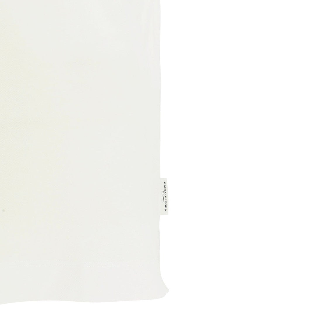 Paolo Pecora White Cotton T-Shirt