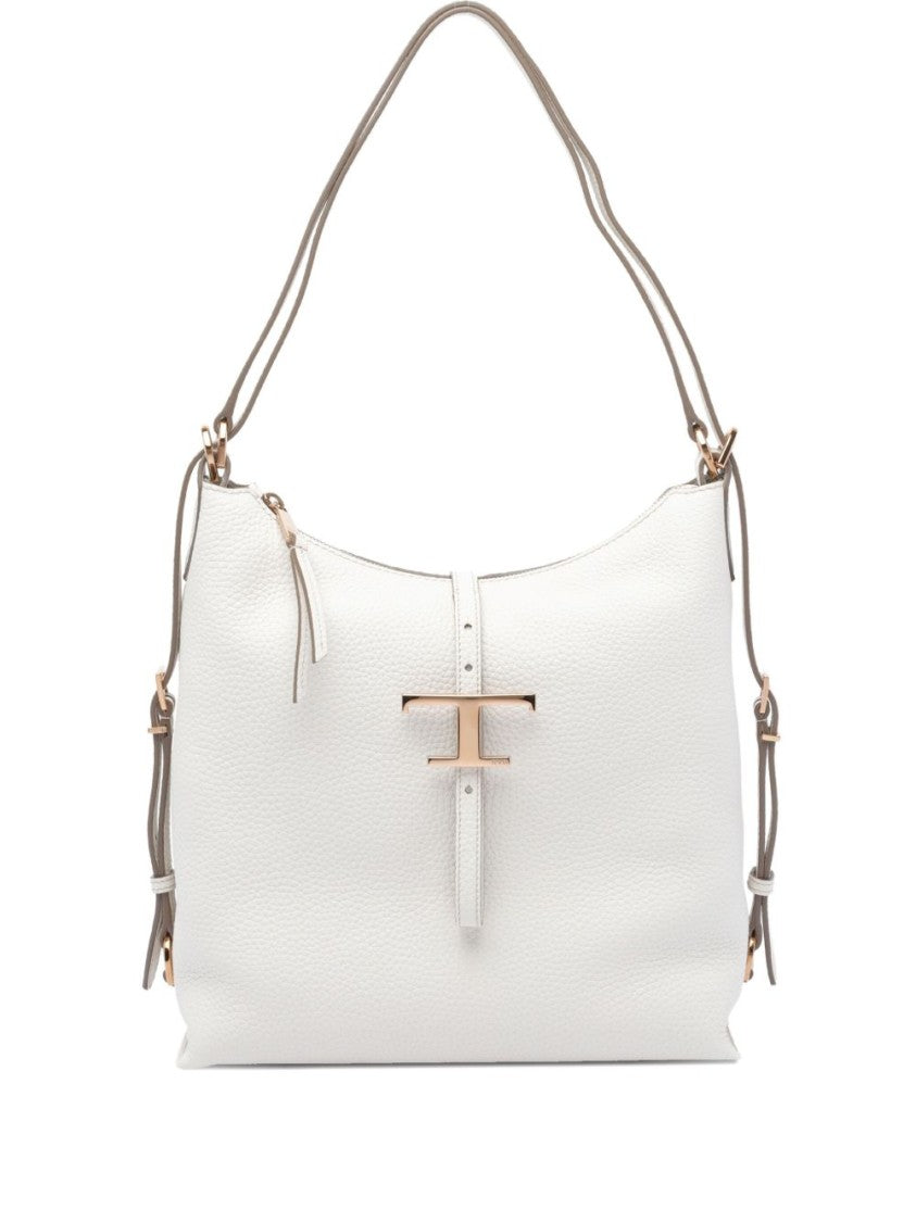 Tod's Textured Calfskin Leather Handbag