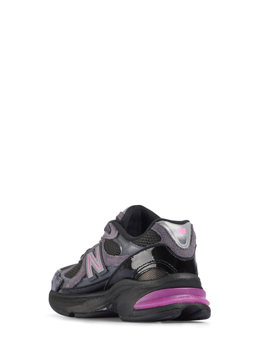 New Balance Sport-Infused Sneakers With Glossy Synthetic Overlays