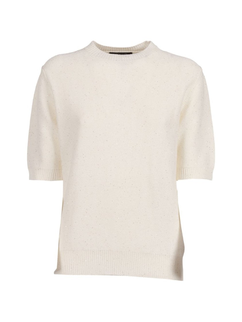 Fabiana Filippi Short-Sleeved Knit Top