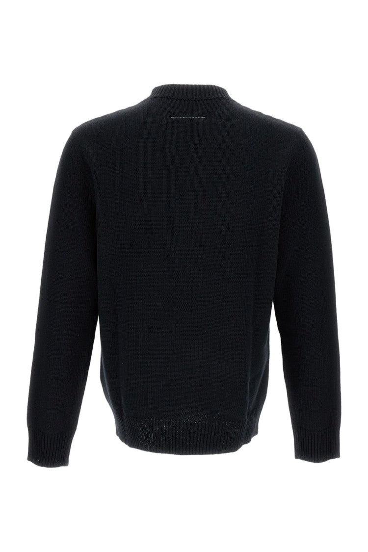 Mm6 By Maison Margiela Wool Blend Crewneck Sweater
