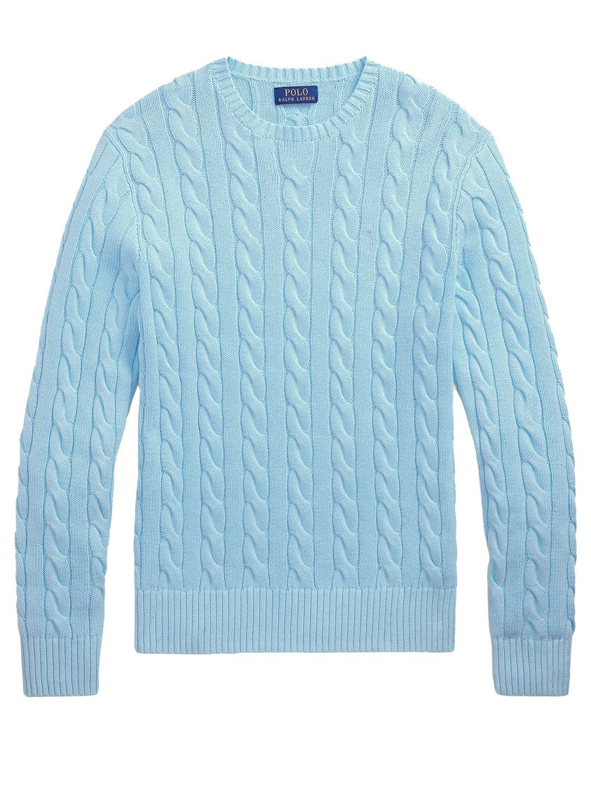 Polo Ralph Lauren Sky Blue Cable Knit Pullover