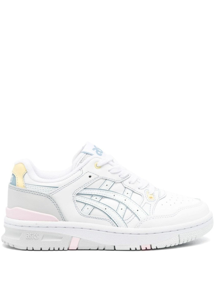 Asics Calf Leather Ex89 Sneakers With Perforated Toebox