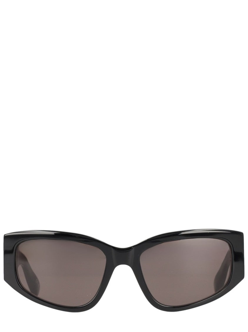 Balenciaga Nano D Rectangular Acetate Sunglasses