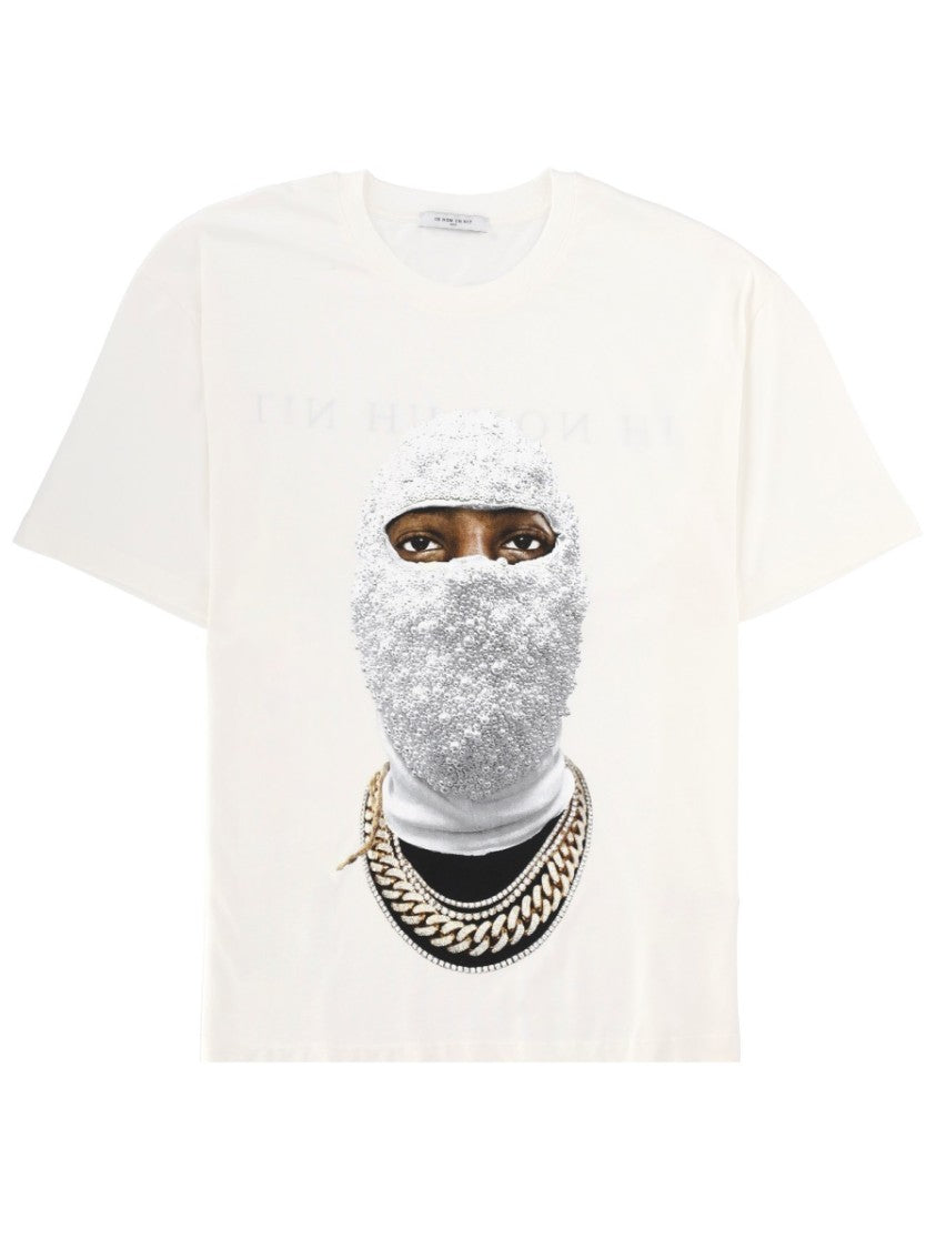 Ih Nom Uh Nit Balaclava Chains Cotton Graphic T-Shirt