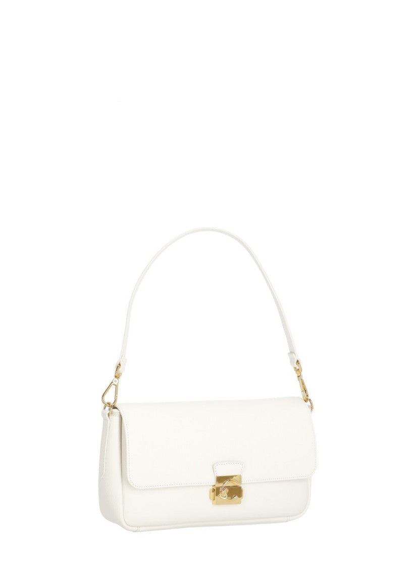 Coccinelle C-Me Lock Medium Shoulder Bag With Gold-Tone Hardware
