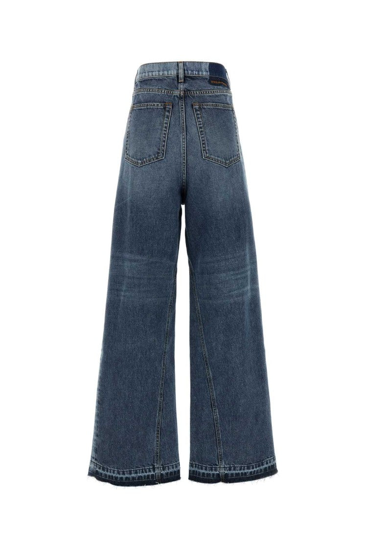 Stella Mccartney Denim Ride-Leg Jeans