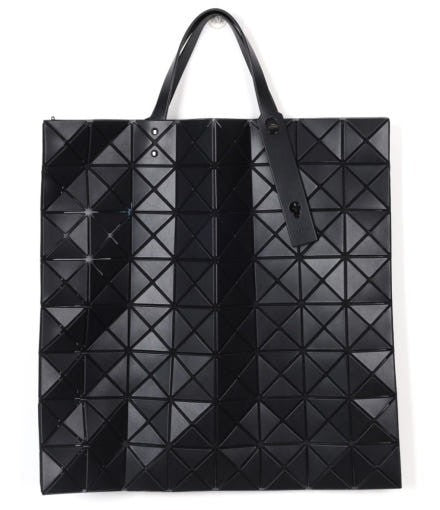 Baobao Geometric Tote Bag With Glossy Triangular Panels
