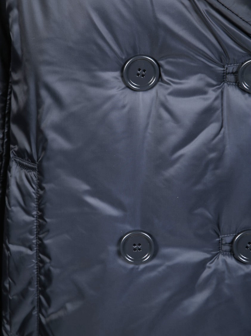 Max Mara Camelia Double-Breasted Nylon Jacket