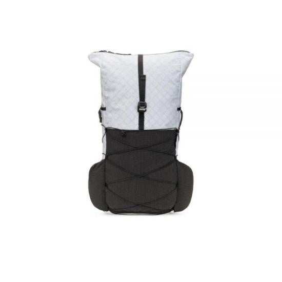 Liteway Two-Tone Quilted Backpack With Functional Cords