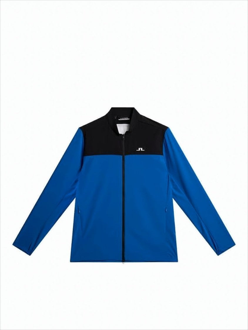 J Lindeberg Color-Block Casual Jacket With Geometric Design