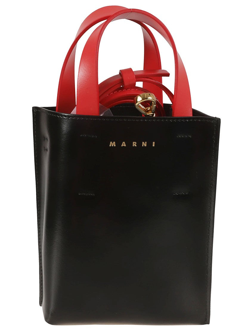 Marni Structured Reversible Calf Leather Bag