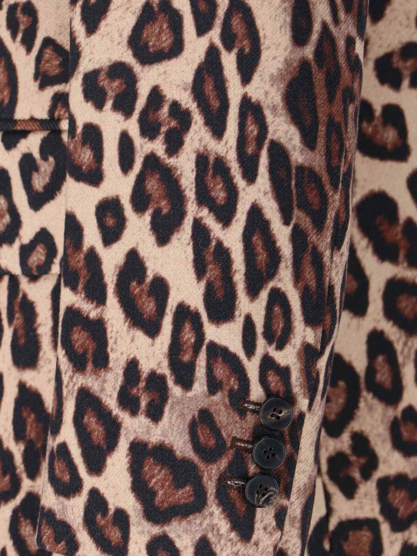 Alberto Biani Vibrant Multicolour Jacket With Structured Silhouette