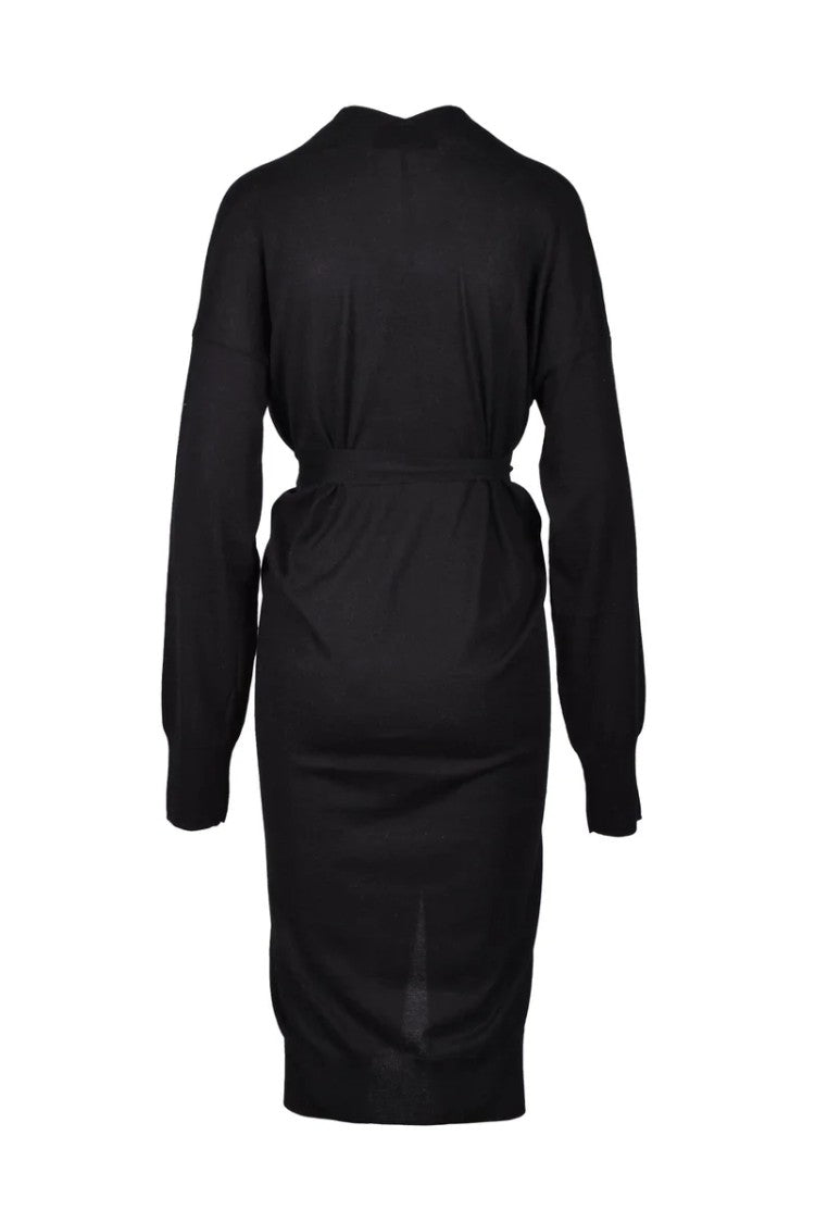 Wild Cashmere Long Cardigan Silk Cashmere - Black