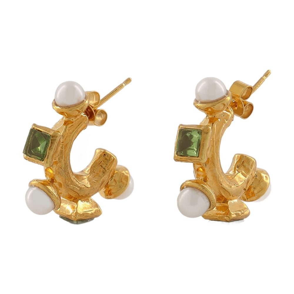 Alighieri The Traveller's Path Earrings In Gold
