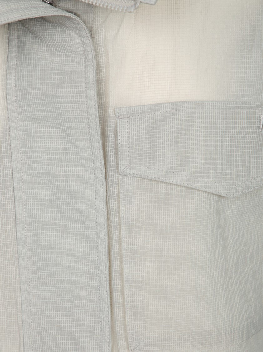 Pinko Cropped Grey Vest