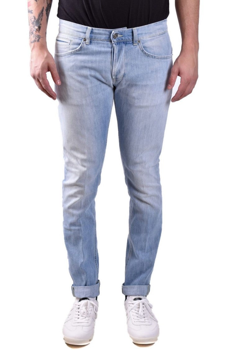 Dondup Blue Cotton Jeans
