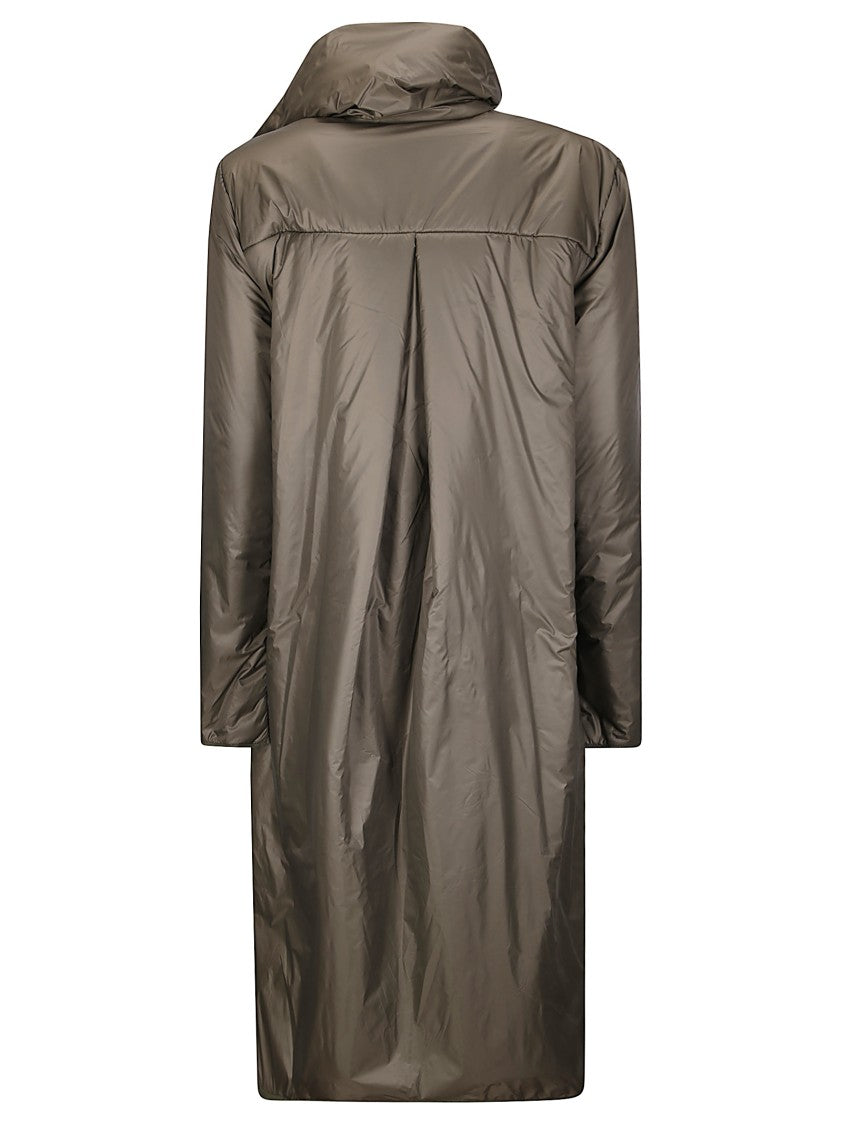 Maria Calderara Lightweight Coat With High Collar