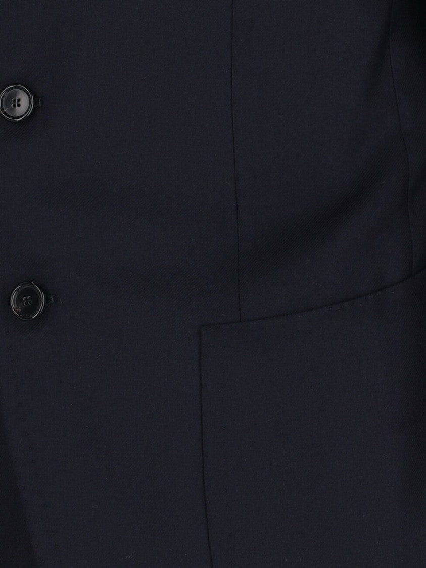 Cesare Attolini Single-Breasted Blazer In Blue Cashmere