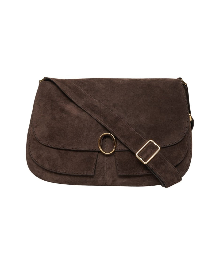 Orciani Suede Shoulder Bag
